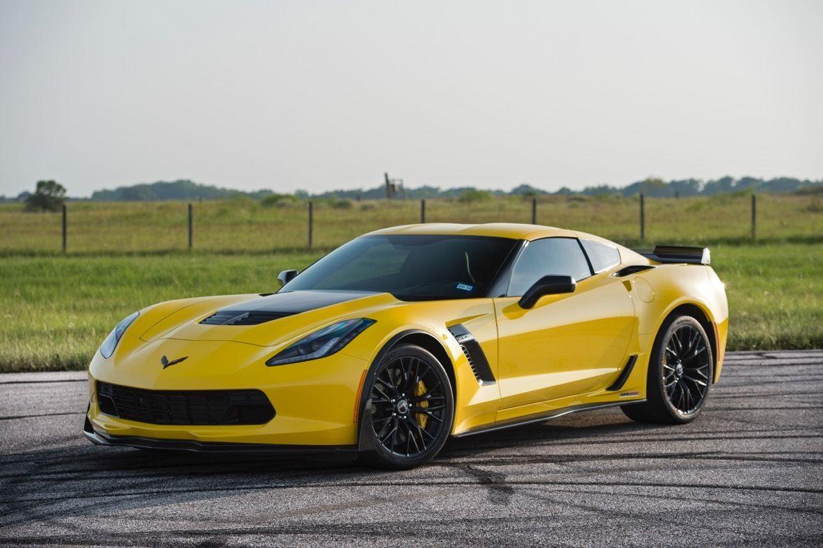 Chevrolet Corvette c7 zr1 Yellow